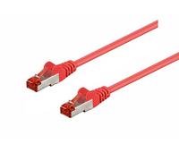 Goobay Câble réseau RJ45 Cat. 6 SFTP - 1,5 m - Rouge