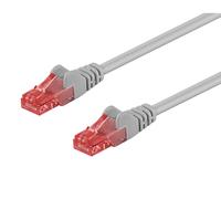 Goobay Câble réseau RJ45 68454 Cat.6 U/UTP Gris 2 m