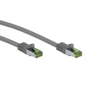 Goobay Câble réseau RJ45 Cat. 8.1 S/FTP - 3 m - Gris