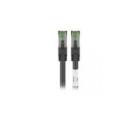 Goobay Cable RJ45 Cat 8.1 S/FTP 15 m (Noir) - Cable Ethernet RJ45 blinde categorie 8.1 S/FTP 15 metres (Noir)