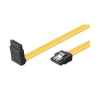 goobay - Câble SATA - SATA (P) incliné pour SATA (P) droit - 50 cm - plat