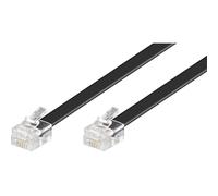 Goobay - Câble Téléphonique Modulaire, Conducteur En Aluminium Plaqué Cuivre (cca), Prise Rj12 (6p6c) Prise Rj12 (6p6c). Longueur De Câble 10 M