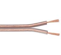 Goobay Câble Transparent Cca 100 M Bobine, Section 2 X 1,5 MM ²