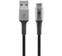 Cable Goobay Compatible Usb 3.0 Type C - A 2m Mm (gris)
