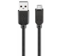 GOOBAY Câble USB 2.0, USB A(M) - microUSB B(M), 3m (11.92.8753)