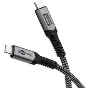 Goobay Câble Textile USB4 Type C (M/M)