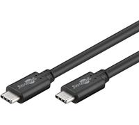 Goobay Câble USB-C 66509 – USB 3.0, C vers C, 3 m, noir