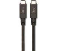 Goobay Câble USB4 40 Gb/s, PD 100 W, 8K 60 Hz, 1,0 m G