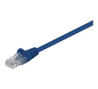 Goobay - Cat 5e Câble Patch, U/utp, Bleu, 7,5 M, Conducteur En Aluminium Plaqué Cuivre (cca). Longueur De Câble 7.5 M