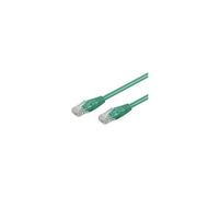 Goobay CAT 6-700 UTP Green 7m câble de réseau Vert