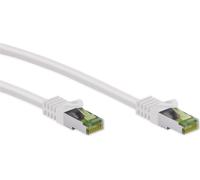 GOOBAY CAT.8.1 Câble réseau S/FTP, GHMT, CU, blanc, 0,25m