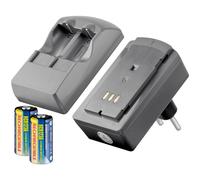 Goobay - Chargeur De Batterie Photo Incl. 2x Batteries Rcr123, Pour Recharger Jusqu'à 2x Piles Rcr123 à La Fois.