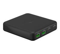 goobay Chargeur de bureau multiport USB-C, PD, GaN, 65 watts
