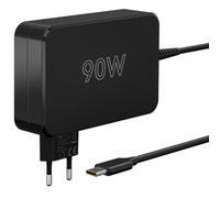 Goobay Chargeur portable USB‑C 90 W (PD) avec câble 1,8 m, protection surchauffe pour MacBook Pro
