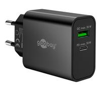 goobay Chargeur rapide double USB-C PD GaN 30 W