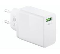 Goobay Chargeur rapide USB QC3.0 18W, blanc