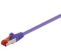 Goobay Chat 6 Câble Patch, S/FTP ( Pimf ), Violet 3 Mètre