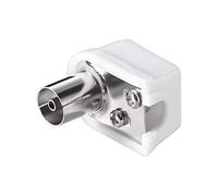 Goobay CK 1002 connecteur de fils RCA Blanc - Connecteurs de fils (RCA, Blanc, 1 pièce(s))
