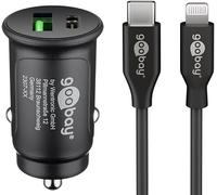 Kit de Chargeur Rapide - GOOBAY - 27 W - USB-C™ et USB-A - 1 m - Noir