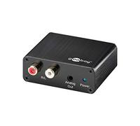 goobay Convertisseur Audio Numérique/Analogique, Noir