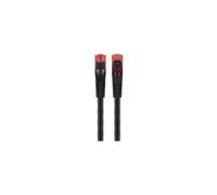 goobay - Cordon de raccordement - RJ-45 (M) pour RJ-45 (M) - 40 m - UTP - CAT 6 - démarré, extérieur, solide - noir
