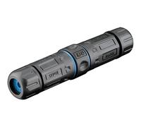 goobay Coupleur RJ45 étanche IP68 CAT 6A blindé STP pour rallonge LAN extérieure PoE+ / 59582