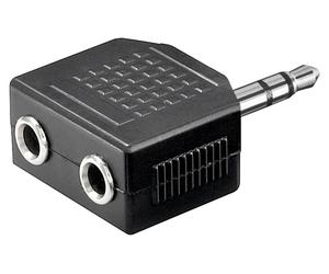 Goobay Doubleur jack 3,5 mm stéréo en Y