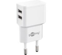Goobay Chargeur USB double 2,4 A