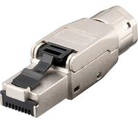 Goobay 61130 - Connecteur RJ45 Cat 8.1 / connecteur RJ45 avec 2 GHz / 25-40GBase-T/câble réseau