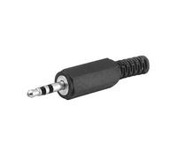 Goobay Fiche jack 3,5 mm à souder stéréo mâle