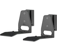 goobay Fixation Murale Enceinte pour Sonos Era 300 Lot de 2 Jusqu'à 5 kg Inclinable & Orientable Acier Noir - 71194