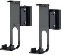 goobay Support Mural pour Haut-Parleur Sonos One, One SL jusqu'à 3 kg - Orientable et Rotatif jusqu'à 180° - Noir - 70829