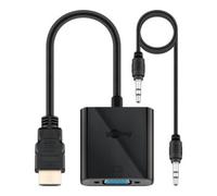Goobay Adaptateur HDMI vers VGA 68793 – Nickelé, Femelle (Type A)