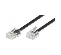 goobay Goobay Câble de connexion RJ45-RJ11 15m, noir, mâle/mâle 68579 Quantité:1