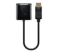 Goobay Câble adaptateur DisplayPort 1.2 vers DVI‑D 69873, nickelé 0,2 m