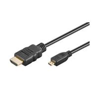 goobay goobay Câble HDMI HighSpeed 1,5 m Ethernet noir Quantité:1