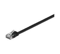 goobay Goobay Câble plat U/UTP Cat6 noir 1,0 m 95380 Quantité:1