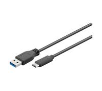 goobay Goobay Câble USB 3.0 SuperSpeed 0,5 m noir 67999 Quantité:1