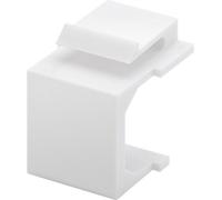 Goobay Goobay Cache Keystone (pack de 4), blanc, blanc, Boîtier PC : accessoires