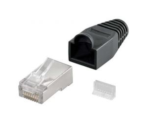 goobay Goobay Connecteur RJ45 Cat5e STP blindé bleu 68749 Quantité:10