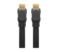 Goobay High-speed-hdmi¿-flachkabel Mit Ethernet (4k᤼hz), 1,5 M