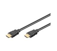 goobay HiSpeed 0150 G - Câble HDMI - HDMI mâle pour HDMI mâle - 1.5 m