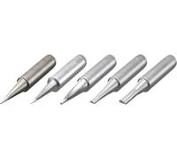 goobay Jeu de 5 embouts à souder : 3 formes différentes, embouts de soudure de remplacement pour un ensemble de fer à souder - 77995