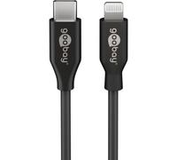 Goobay Kabel Lightning Usb-c Bk 1,0m 39445