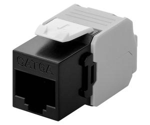 Goobay Keystone Modul RJ45 CAT 6A, UTP Module RJ45 encastrable Keystone CAT 6a