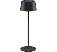 GOOBAY 72026 - Lampe de table LED solaire à intensité variable, IP44, blanc cha