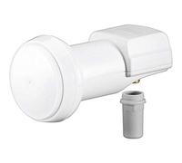 goobay LNB Single Universal LNB 0,1dB, Blanc/gris