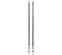 goobay Lot de 2 pannes à souder Ø 1,6 mm, forme de burin, forme plate, panne à souder de rechange pour station de soudage goobay n° d'article 78624 / B0GG9C7SZ3
