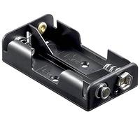 GOOBAY Lot de 3 Supports Pile 2 x AA (Mignon) Connecteur 9V