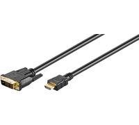 Goobay | MMK 630-0200 G | Męski | 18+1 pin cyfrowy DVI (Single-Link) | Męski | 19 pin HDMI Typ A | 2 m